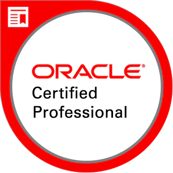 Oracle Certified Professional badge
