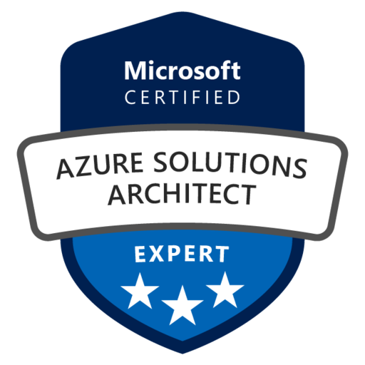 Microsoft Certified - Azure Solutions Architect Expert